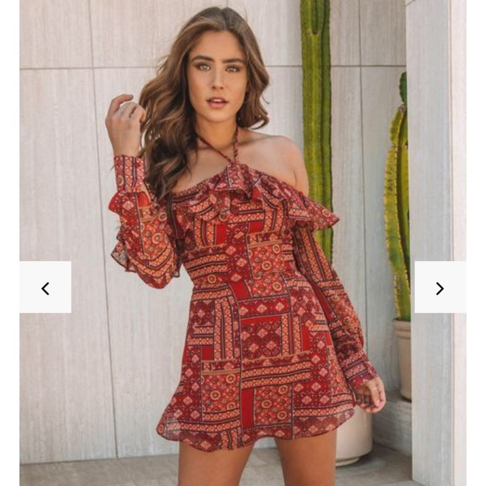 Brand New with Tags, Beautiful Rust Romper